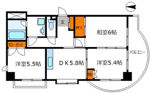 プレーネ西葛西の物件間取画像